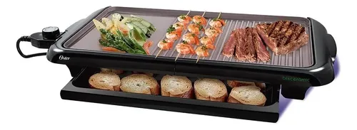 Parrilla Eléctrica Oster Bioceramic CKSTGR5085 Negro