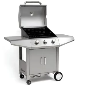 Parrilla Gas FDV Essence 3Q Acero