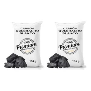 Carbón Quebracho Blanco Premium 30kg