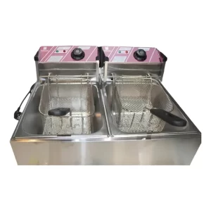 Freidora Hoffmans HM-88-1 Doble Tanque 12L