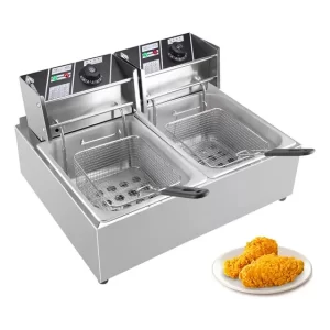 Freidora Industrial Doble 12L