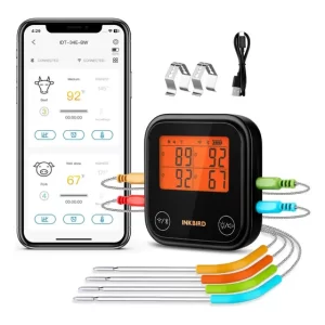 Termómetro Bluetooth 2 en 1 BBQ y Horno